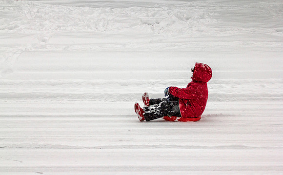 red sledder